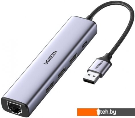 - USB-хабы и док-станции Ugreen CM475 60554 - CM475 60554