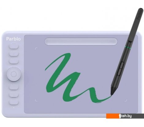  - Графические планшеты Parblo Intangbo S (сиреневый) - Intangbo S (сиреневый)