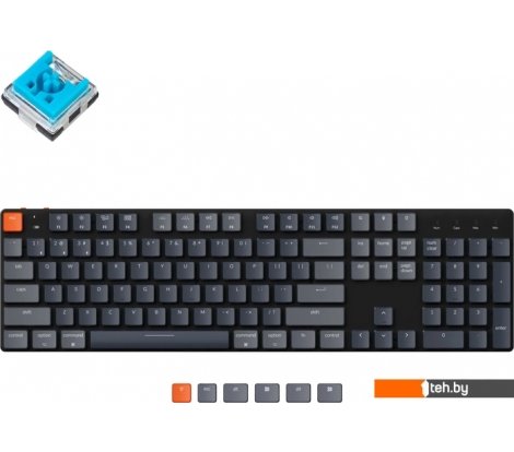 - Клавиатуры Keychron K5 SE RGB K5SE-E2-RU (Keychron Low Profile Optical Blue) - K5 SE RGB K5SE-E2-RU (Keychron Low Profile Optical Blue)