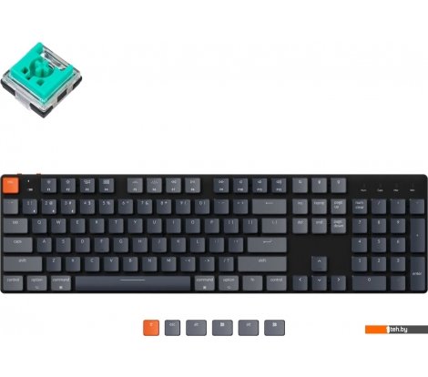  - Клавиатуры Keychron K5 SE RGB K5SE-E5-RU (Keychron Low Profile Optical Mint) - K5 SE RGB K5SE-E5-RU (Keychron Low Profile Optical Mint)