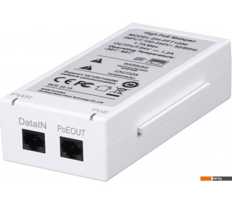  - Кабели, адаптеры, разветвители Dahua DH-PFT1200 - DH-PFT1200