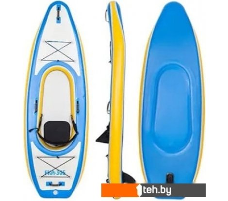  - Надувные лодки GUETIO GT305KAY Inflatable Single Seat Fishing Kayak - GT305KAY Inflatable Single Seat Fishing Kayak