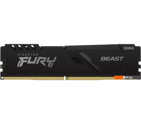  - Оперативная память Kingston FURY Beast 16GB DDR4 PC4-25600 KF432C16BB1/16 - FURY Beast 16GB DDR4 PC4-25600 KF432C16BB1/16