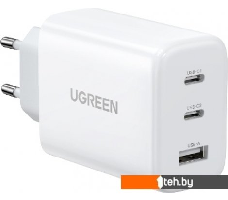  - Зарядные устройства Ugreen CD275 90496 (белый) - CD275 90496 (белый)