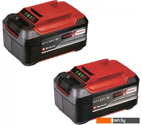 - Аккумуляторы и зарядные устройства для инструмента Einhell Twinpack 4511526 (18В/5.2 Ah) - Twinpack 4511526 (18В/5.2 Ah)