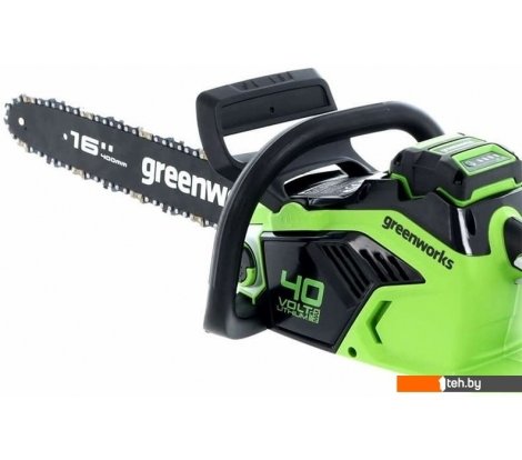  - Цепные электро- и бензопилы Greenworks GD40CS18 2005807 (без АКБ) - GD40CS18 2005807 (без АКБ)
