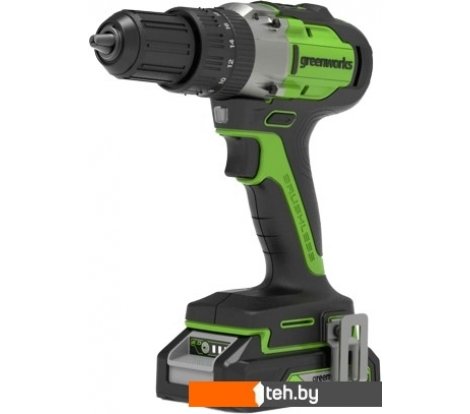  - Шуруповерты, гайковерты, электроотвертки Greenworks GD24DD60K2 3704107UA (с 1-им АКБ) - GD24DD60K2 3704107UA (с 1-им АКБ)