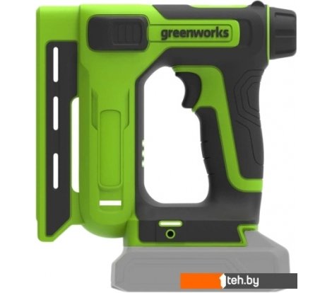  - Скобозабиватели, гвоздезабиватели, степлеры Greenworks G24CS10 3400107 (без АКБ) - G24CS10 3400107 (без АКБ)