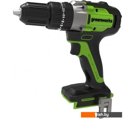  - Шуруповерты, гайковерты, электроотвертки Greenworks GD24DD60 3704107 (без АКБ) - GD24DD60 3704107 (без АКБ)