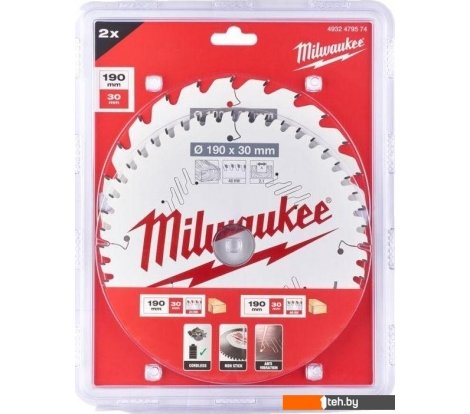  - Пильные диски Milwaukee 4932479574 - 4932479574