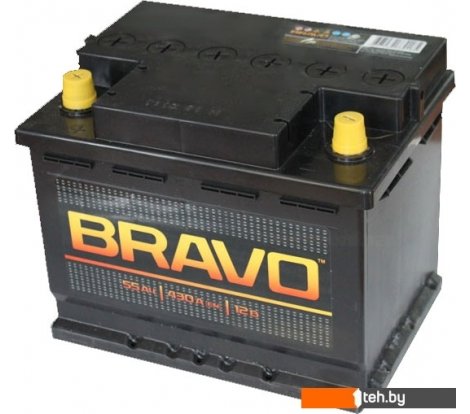  - Автомобильные аккумуляторы Bravo 6CT-55 (55 А/ч) - 6CT-55 (55 А/ч)