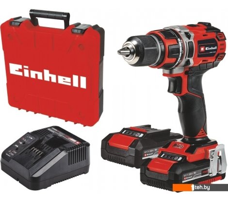  - Шуруповерты, гайковерты, электроотвертки Einhell TE-CD 18/50 Li BL 4513896 (с 2-мя АКБ, кейс) - TE-CD 18/50 Li BL 4513896 (с 2-мя АКБ, кейс)