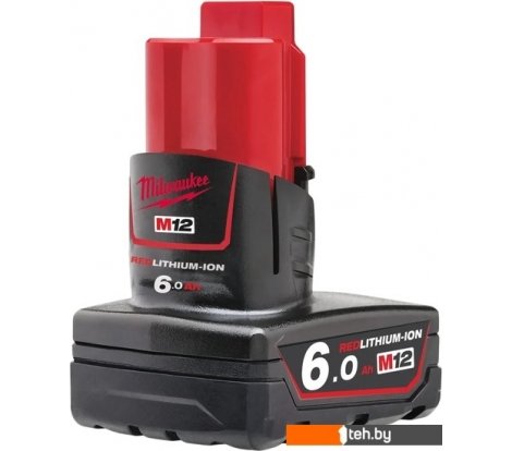  - Аккумуляторы и зарядные устройства для инструмента Milwaukee M12 M12B6 4932451395 (12В/6 Ач) - M12 M12B6 4932451395 (12В/6 Ач)