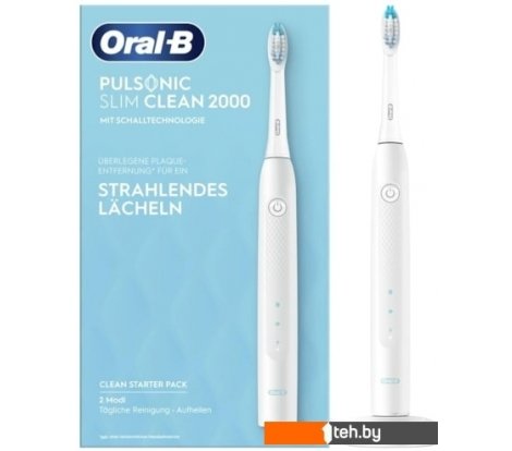  - Электрические зубные щетки и ирригаторы Oral-B Pulsonic Slim Clean 2000 (белый) - Pulsonic Slim Clean 2000 (белый)