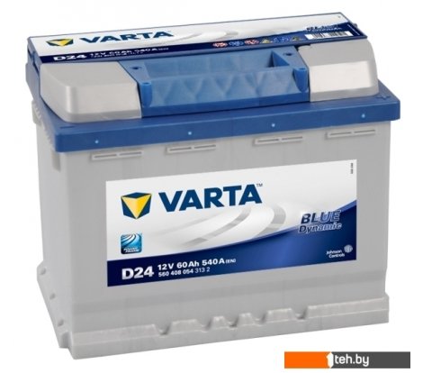  - Автомобильные аккумуляторы Varta Blue Dynamic D24 560 408 054 (60 А/ч) - Blue Dynamic D24 560 408 054 (60 А/ч)