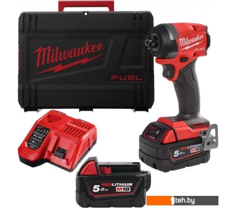  - Шуруповерты, гайковерты, электроотвертки Milwaukee M18 FUEL M18FID3-502X 4933479865 (с 2-мя АКБ, кейс) - M18 FUEL M18FID3-502X 4933479865 (с 2-мя АКБ, кейс)