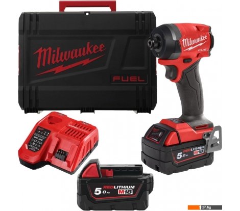  - Шуруповерты, гайковерты, электроотвертки Milwaukee M18 FUEL M18FID3-502X 4933479865 (с 2-мя АКБ, кейс) - M18 FUEL M18FID3-502X 4933479865 (с 2-мя АКБ, кейс)