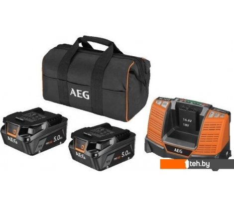  - Аккумуляторы и зарядные устройства для инструмента AEG Powertools SETLL1850SHD 4935478945 (2x18В/5 Ah + 18В, сумка) - SETLL1850SHD 4935478945 (2x18В/5 Ah + 18В, сумка)