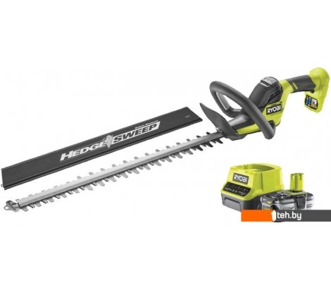  - Кусторезы и садовые ножницы RYOBI RY18HT55A-140 (с 1-им АКБ 4 Ah) - RY18HT55A-140 (с 1-им АКБ 4 Ah)