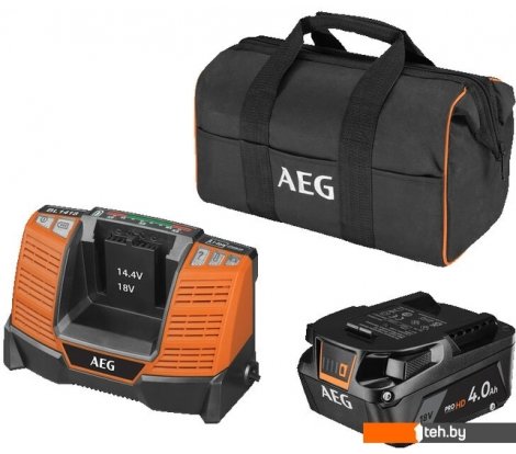  - Аккумуляторы и зарядные устройства для инструмента AEG Powertools SEТL1840SHD 4935478944 (18В/4 Ah + 18В, сумка) - SEТL1840SHD 4935478944 (18В/4 Ah + 18В, сумка)