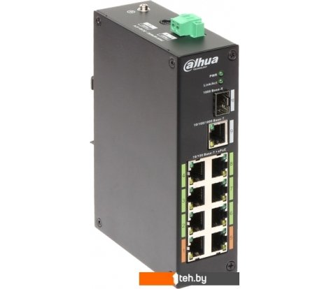 - Коммутаторы Dahua DH-LR2110-8ET-120 - DH-LR2110-8ET-120