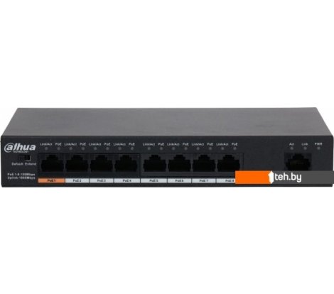  - Коммутаторы Dahua DH-PFS3009-8ET1GT-96 - DH-PFS3009-8ET1GT-96