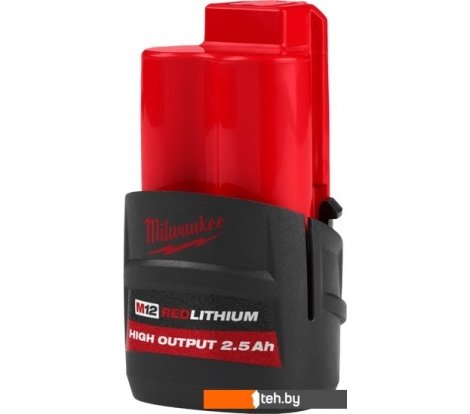  - Аккумуляторы и зарядные устройства для инструмента Milwaukee M12 M12HB2.5 4932480164 (12В/2.5 Ач) - M12 M12HB2.5 4932480164 (12В/2.5 Ач)