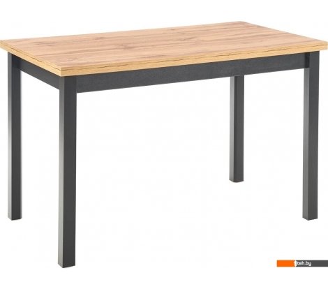  - Кухонные столы и обеденные группы Halmar Cobalt 120/68 (дуб вотан/черный) - Cobalt 120/68 (дуб вотан/черный)