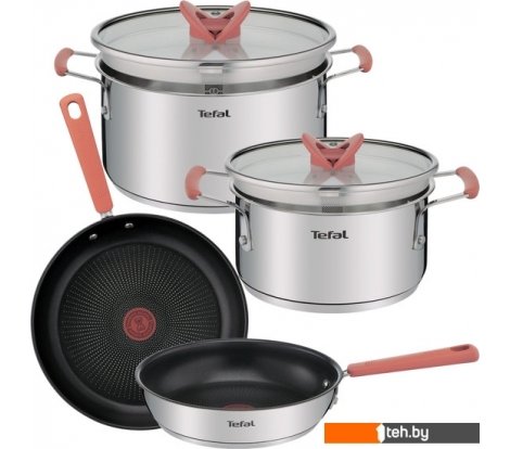 - Кастрюли Tefal Opti'Space G720S604 - Opti'Space G720S604