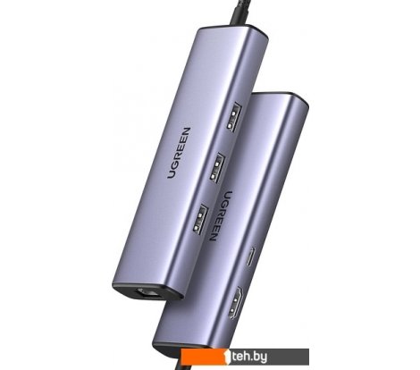- USB-хабы и док-станции Ugreen CM512 15598 - CM512 15598
