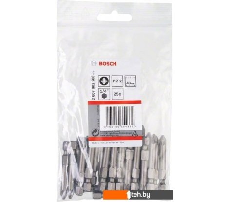  - Биты, головки, насадки, держатели Bosch 2607002506 (25 предметов) - 2607002506 (25 предметов)