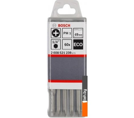  - Биты, головки, насадки, держатели Bosch 2608521240 (60 предметов) - 2608521240 (60 предметов)