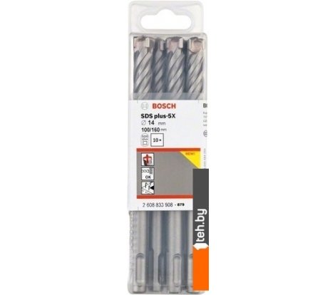  - Сверла, буры, зенкеры Bosch 2608833908 (10 предметов) - 2608833908 (10 предметов)