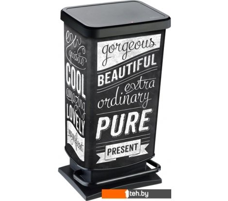  - Мусорки, урны, контейнеры для мусора Rotho Paso с педалью 1754111003 (40 л) - Paso с педалью 1754111003 (40 л)