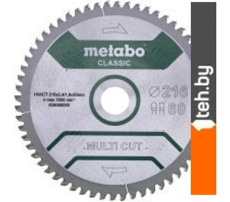  - Пильные диски Metabo 628066000 - 628066000