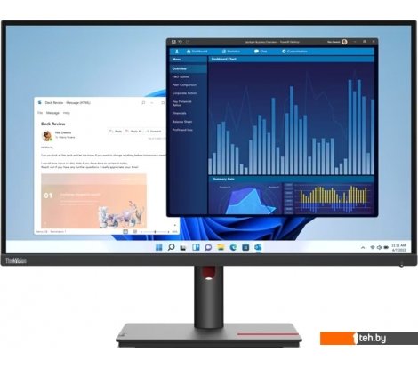  - Мониторы Lenovo ThinkVision T27p-30 63A9GAT1EU - ThinkVision T27p-30 63A9GAT1EU