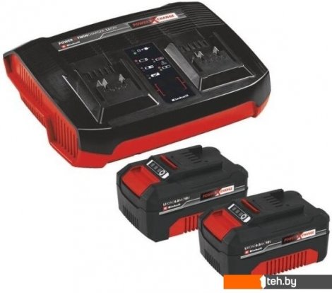  - Аккумуляторы и зарядные устройства для инструмента Einhell PXC-Starter-Kit 4512112 (18В/4 Ah + 18В) - PXC-Starter-Kit 4512112 (18В/4 Ah + 18В)
