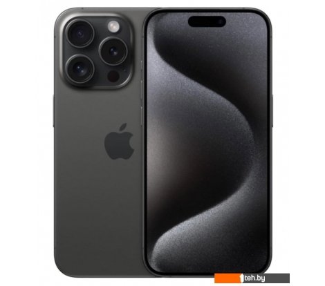  - Мобильные телефоны Apple iPhone 15 Pro 128GB (черный титан) - iPhone 15 Pro 128GB (черный титан)