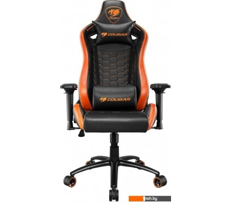  - Офисные кресла и стулья Cougar Outrider S (черный/оранжевый) - Outrider S (черный/оранжевый)