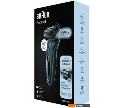  - Электробритвы мужские Braun Series 6 61-N1000s - Series 6 61-N1000s