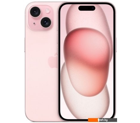  - Мобильные телефоны Apple iPhone 15 128GB (розовый) - iPhone 15 128GB (розовый)