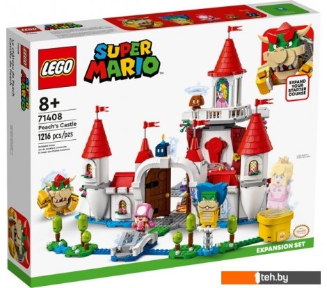  - Конструкторы LEGO Super Mario 71408 Дополнительный набор Замок Пич - Super Mario 71408 Дополнительный набор Замок Пич