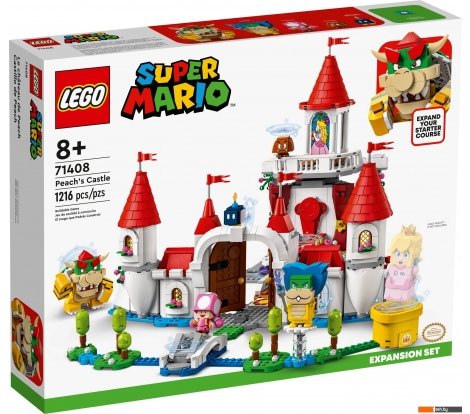  - Конструкторы LEGO Super Mario 71408 Дополнительный набор Замок Пич - Super Mario 71408 Дополнительный набор Замок Пич