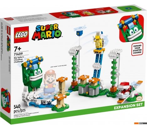  - Конструкторы LEGO Super Mario 71409 Дополнительный набор Испытание Огромного Спайка в облаках - Super Mario 71409 Дополнительный набор Испытание Огромного Спайка в облаках