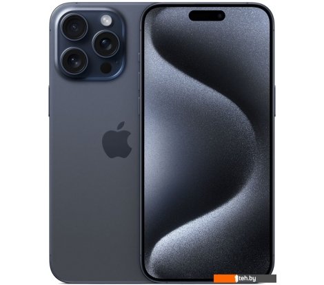  - Мобильные телефоны Apple iPhone 15 Pro Max 256GB (синий титан) - iPhone 15 Pro Max 256GB (синий титан)