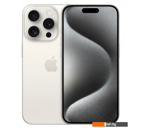  - Мобильные телефоны Apple iPhone 15 Pro 512GB (белый титан) - iPhone 15 Pro 512GB (белый титан)