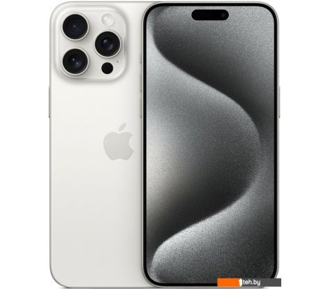  - Мобильные телефоны Apple iPhone 15 Pro 256GB (белый титан) - iPhone 15 Pro 256GB (белый титан)