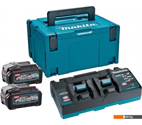  - Аккумуляторы и зарядные устройства для инструмента Makita Power Source Kit 191U04-0 (40В/4.0 Ah + 40В) - Power Source Kit 191U04-0 (40В/4.0 Ah + 40В)