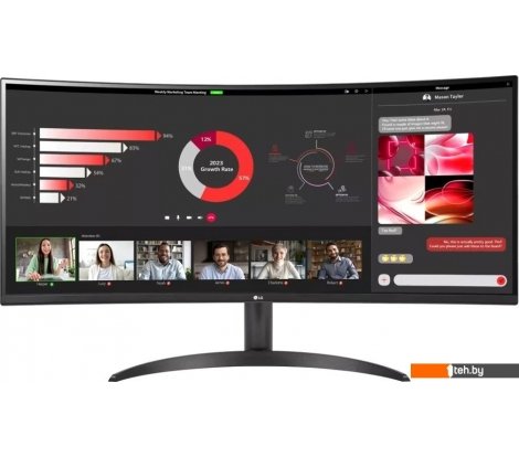  - Мониторы LG UltraWide 34WR50QC-B - UltraWide 34WR50QC-B