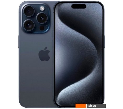  - Мобильные телефоны Apple iPhone 15 Pro 128GB (синий титан) - iPhone 15 Pro 128GB (синий титан)